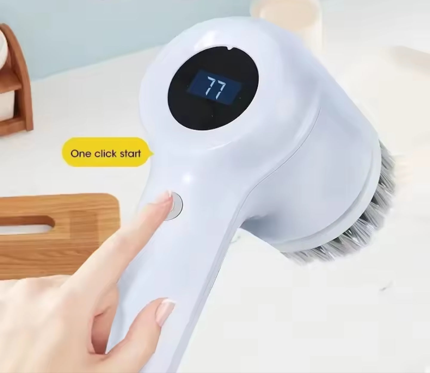 Perie Electrică de Curățare – Curăță fără efort orice suprafață