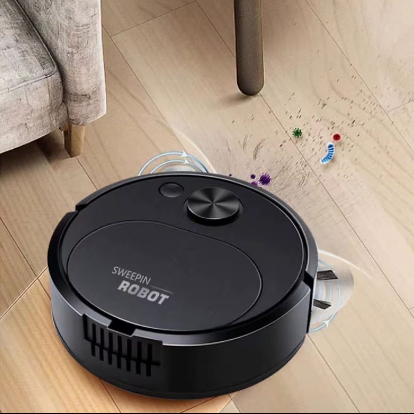 Robot de curățenie 3 în 1 – aspirare, măturare și mop